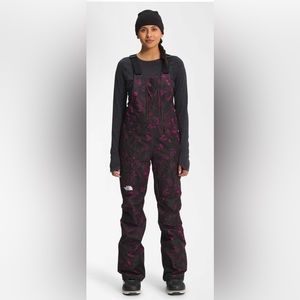 The North Face Women’s Freedom Bib - Black and Pink - Size Small Short [EUC]